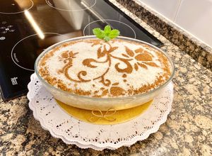Una foto de Pastel 3 leches de coco (Cake 3 coconut milks)