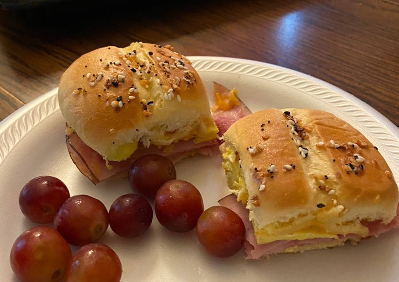 Breakfast sliders