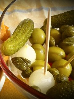 Una foto de Aperitivo de encurtidos