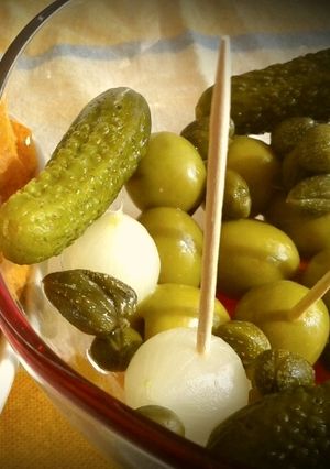 Una foto de Aperitivo de encurtidos