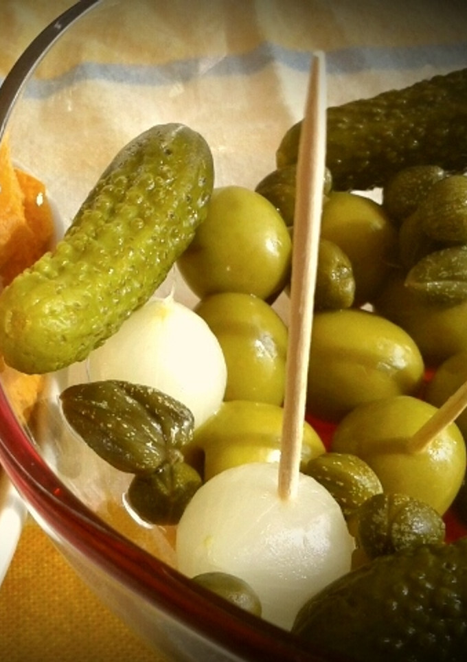 Una foto de Aperitivo de encurtidos