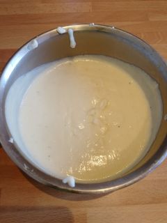 Una foto de Bechamel de coliflor