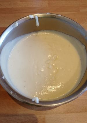Una foto de Bechamel de coliflor