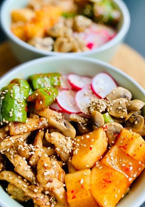 夏威夷Poke Bowl 的食譜成品照片