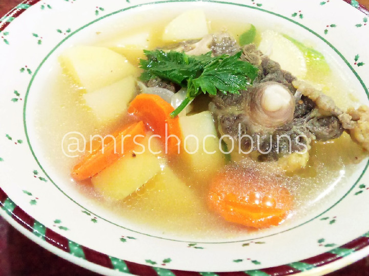 Resep Sop Buntut Sapi, Bisa Manjain Lidah