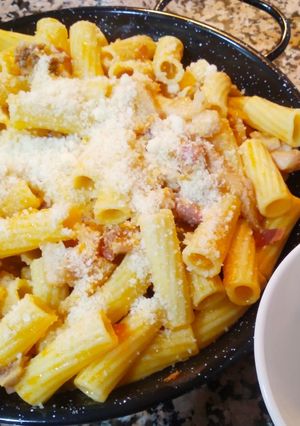 Una foto de Pasta a la Amatriciana