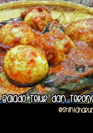 Foto resep Balado Telur dan Terong