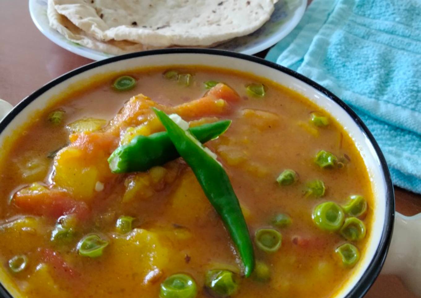 Aloo ki sabji (masala wali)