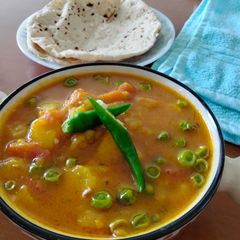 A picture of Aloo ki sabji (masala wali).