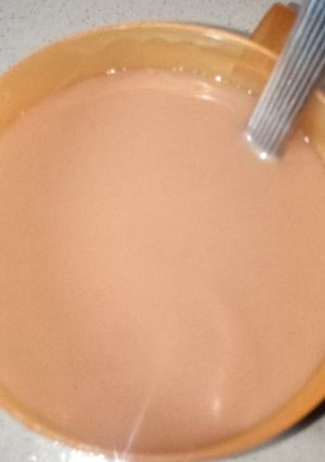 A picture of Ginger flavoured pap.