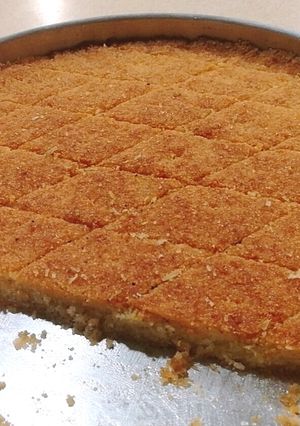 صورة لوصفة بسبوسه 🤤