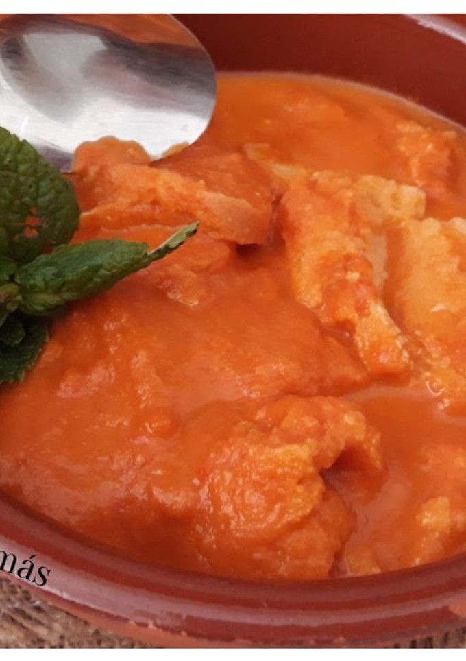 Una foto de Sopa de tomate