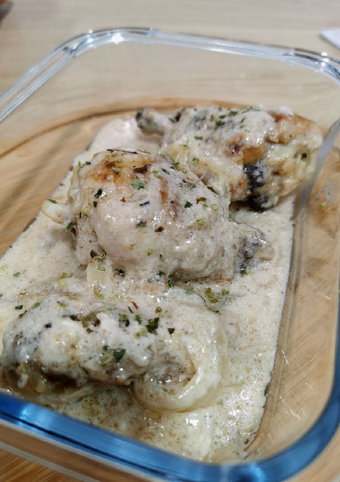 Una foto de Pollo con soja 🐔