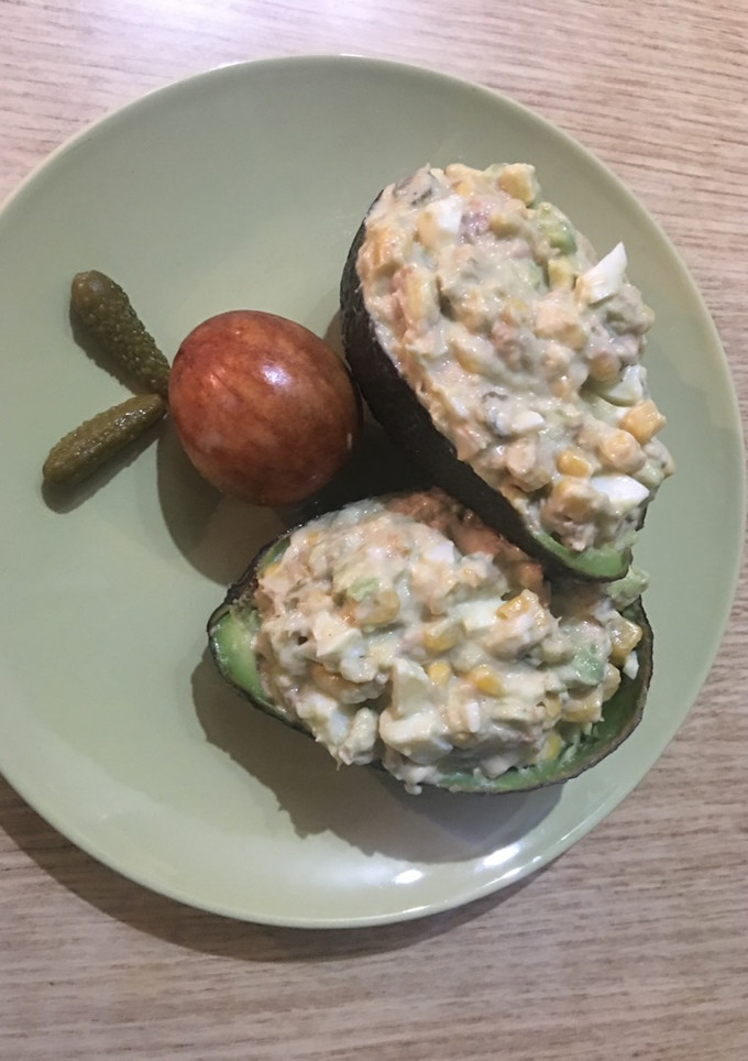 Una foto de Aguacates 🥑 rellenos!!!