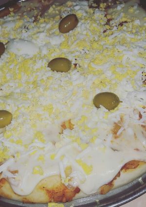 Una foto de Pizza caserita!!