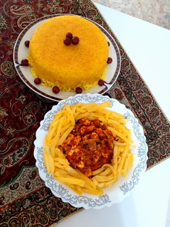 عکسی از دستور خوراک مرغ و قارچ🍗🍄