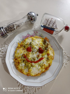 عکسی از دستور سیب زمینی پنیری(ساده و سریع)