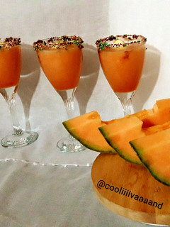 عکسی از دستور آب طالبی (گرمک)بستنی 😋