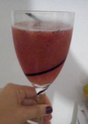 Una foto de Refrescante jugo antioxidante