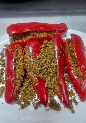 A picture of Red Chilli 🌶 Pickle.