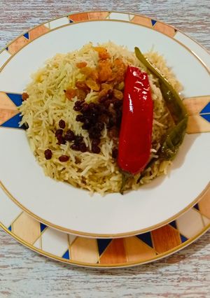 صورة لوصفة رز بالبهارات