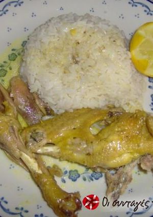 A picture of Lemony chicken.