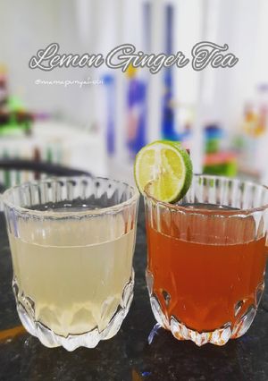 Foto resep Lemon Ginger Tea (Wedang Jahe Lemon)