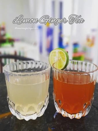 Cara Mudah Membikin Resep Lemon Ginger Tea (Wedang Jahe Lemon) yang Uenak Anti Ribet, Menggugah Selera