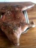 Cochinillo a la parilla para la navidad