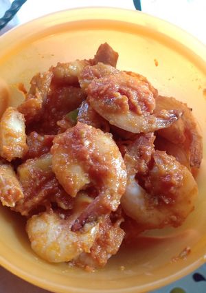 Foto resep Udang Balado