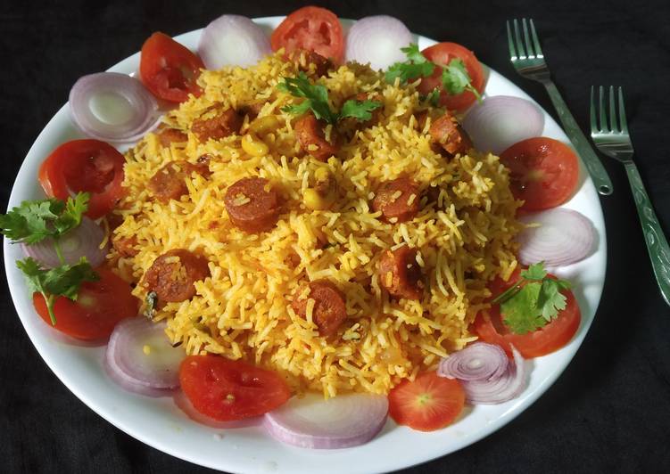 Rajasthani Govind Gatta pulao