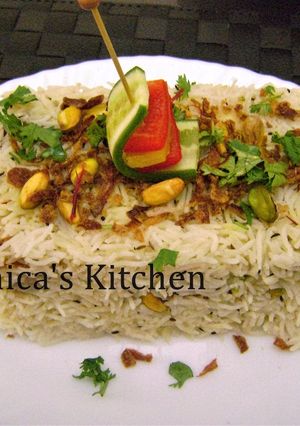 A picture of Khushka Biryani.