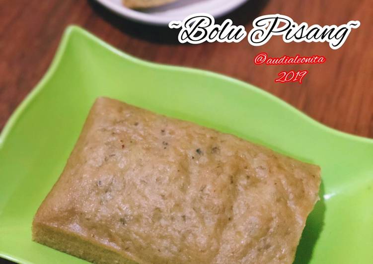 Bolu pisang kukus (Ekonomis)