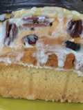 Pastel de frutas Navideño