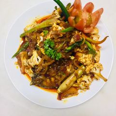 A picture of Fried Fish TomYam.