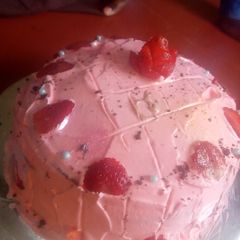 A picture of Strawberry cake.