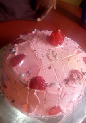 A picture of Strawberry cake.