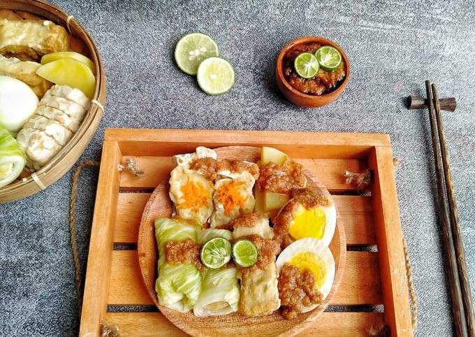 Cara bikin 111. Siomay Bandung (Tempe) Cara bikin 111. Siomay Bandung (Tempe)