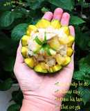 Cơm hấp bí đỏ khoai tây đậu hà lan thịt ức gà