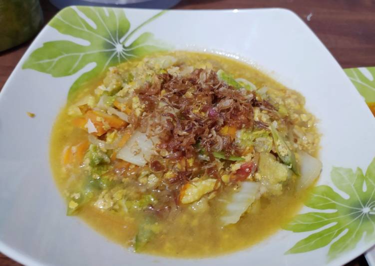 Bumbu memasak Capcay sayur pedas tipis yang Sempurna