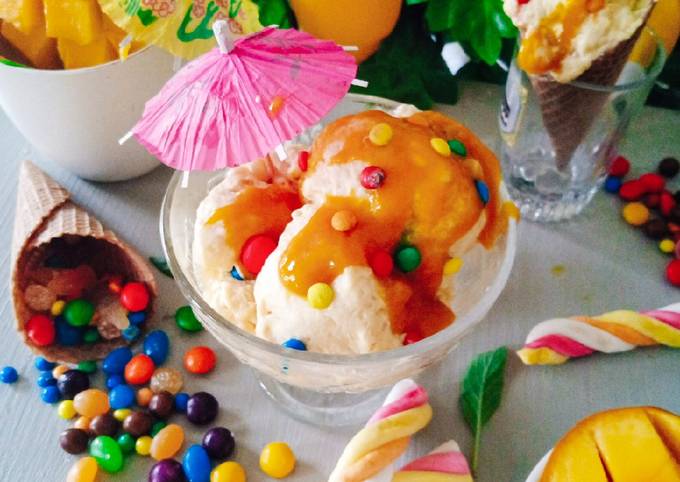 Recipe of Delicious Mango Ice cream