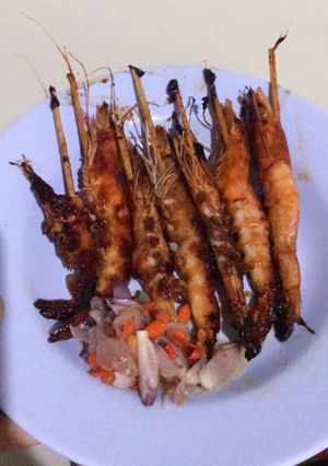 Foto resep Udang bakar madu