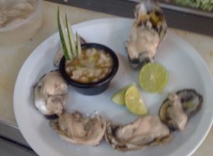 Una foto de Platillo de ostiones