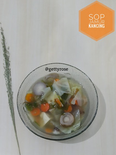 Foto resep Sop Jamur Kancing