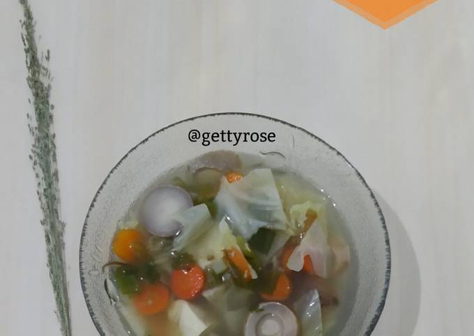 Mudah Banget Masakan Resep Sop Jamur Kancing