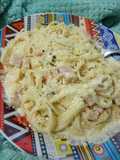 Spaghetti con Falsa Caruso