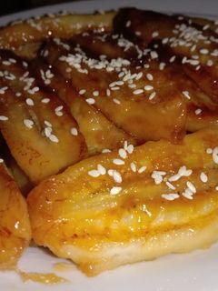 Foto resep Pisang karamel madu wijen resep isteri