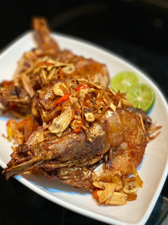Foto resep Udang bawang goreng sambel embe