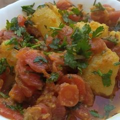 Gajar Alu ki sabzi A picture of Gajar Alu ki sabzi.