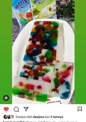 Foto resep Puding mozaik